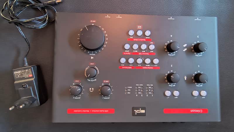 SPL 1252 Crimson USB Audio Interface 2013 - 2017 - Black image 1