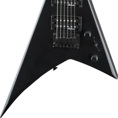 Jackson JS1X Rhoads Minion Short Scale Electric Guitar in Satin Black