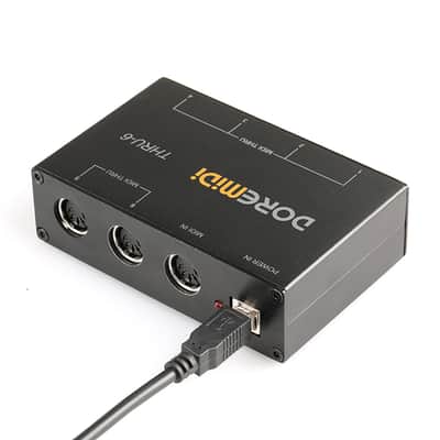 MIDI THRU-6 Box Controller 1 input 6 output Midi Interface Adapter image 5
