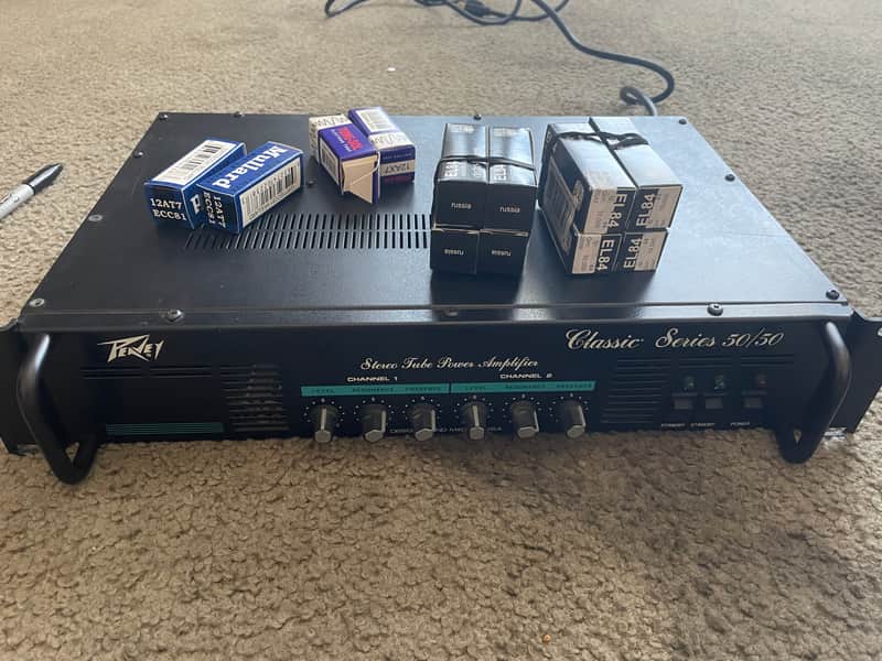 Peavey Classic 50/50 Stereo Tube Power Amp image 1
