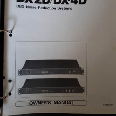 Tascam Operation/Maintenance Manual for Tascam 58 8-Track Recorder/Reproducer AND DX-2D/DX-4D DBX ma image 12
