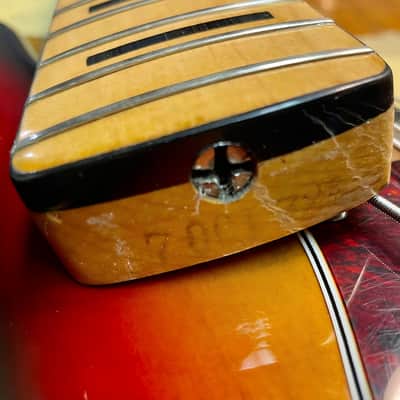 Fender jazz bass 1972 - 3 tone sunburst image 20