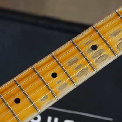 2009 Nash Guitars S-57 with Lollar Pickups Electric Guitar Blonde Factory Relic + OC image 9