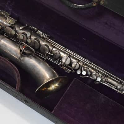 C.G. Conn C Melody Silver Plated Alto Saxophone 1922 image 3