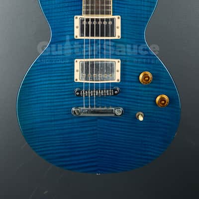 Gibson Les Paul Standard Double Cut 1998 - Blue Translucent / Trans Blue (COD 2079UG) image 3