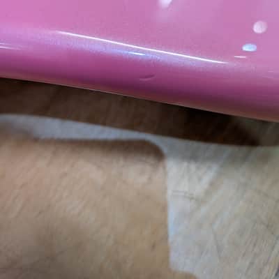 Fender American Ultra Stratocaster Limited Edition with Ebony Fretboard 2023 - Bubble Gum Metallic image 12