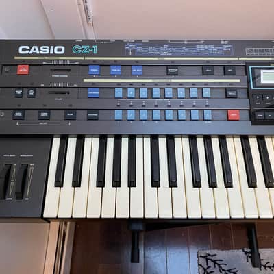 Casio CZ-1 61-Key Synthesizer 1986 - Black image 2