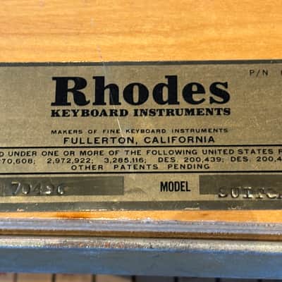 1975 Rhodes Seventythree Suitcase Model Seventythree image 7