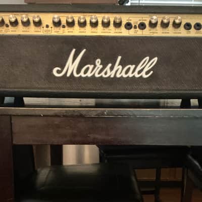 Marshall Valvestate 100V Model 8100 2-Channel 100-Watt Guitar Amp Head 1991 - 1998 - Black image 1
