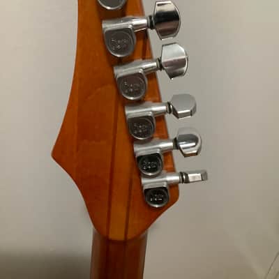 Cort Neck-Thru Early 80s Natural Wood Grain Electric Guitar image 16