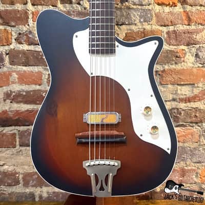 Equitz Rayburn "Stella Ray" Baritone Electric Guitar w/ Rubber Bridge (2025 - Tobaccoburst)