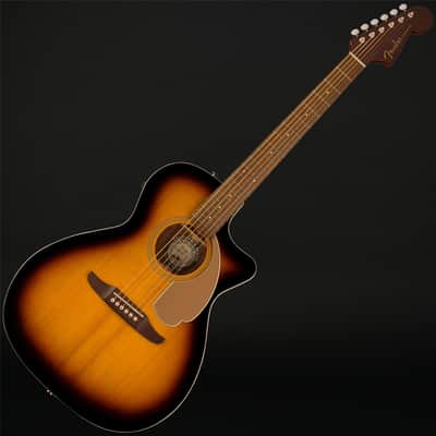 Fender Newporter Player, Walnut Fingerboard, Gold Pickguard in Sunburst image 3
