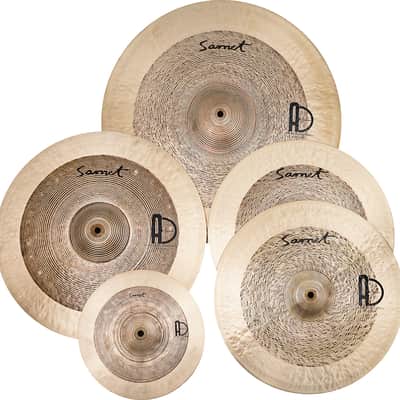 Agean Cymbals Samet Set 5 pc - 14'hh, 16", 18"cr, 20"ride + 10"splash - Handmade in Turkey image 1