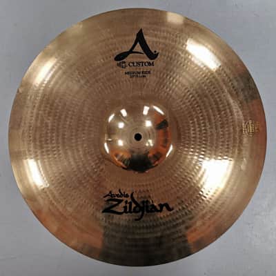 Zildjian Avedis A Custom 20/50.80 cm Medium Ride 20-inch Ride cymbal for acoustic drums image 1