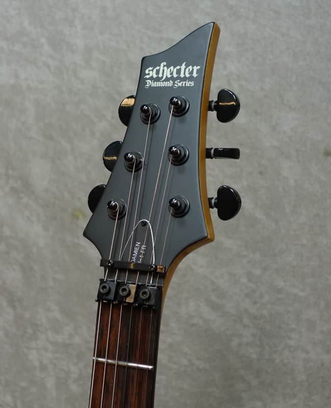 Schecter Diamond Series Damien V1 V-1 FR electric guitar in matte