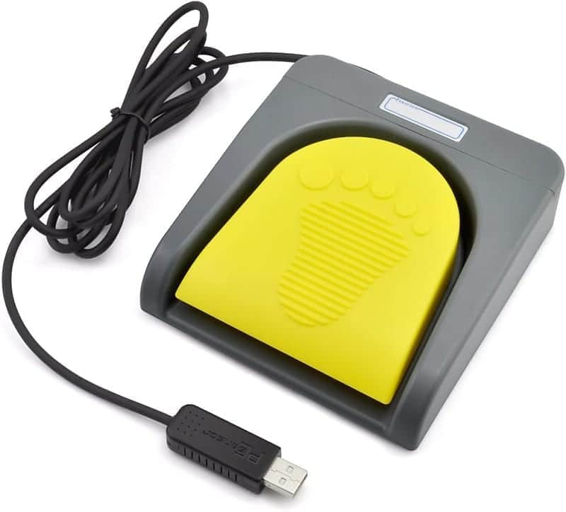 USB Single Foot Switch Control One Key Customized Computer Keyboard Action Pedal HID image 1