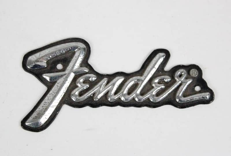 1970s Vintage Fender Logo Stratocaster/Telecaster/Jazz Bass/Precision Bass Metal USA image 1
