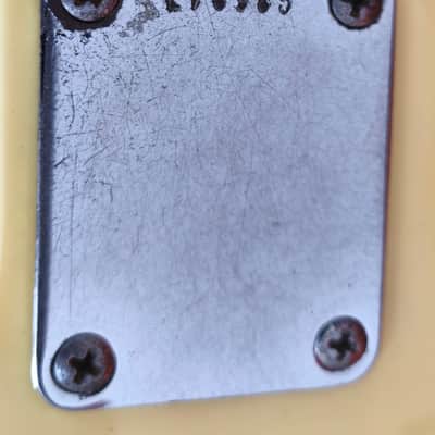 Fender Jazz Bass 1965 Refinish Olympic White ALL ORIGINAL PARTS image 10