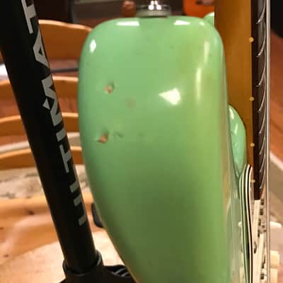 1986 Fender American Vintage '62 Stratocaster Surf Green AVRI image 9