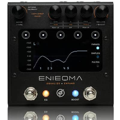 GFI System Enieqma Dual Channel Multi-Band EQ & Boost Pedal image 1