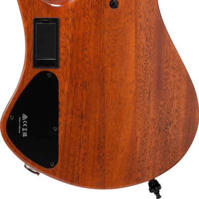 Ibanez EHB Ergonomic Headless Bass 6 String w/Bag Multi scale - Antique Brown Stained Low Gloss (EHB1506MSABL) image 7