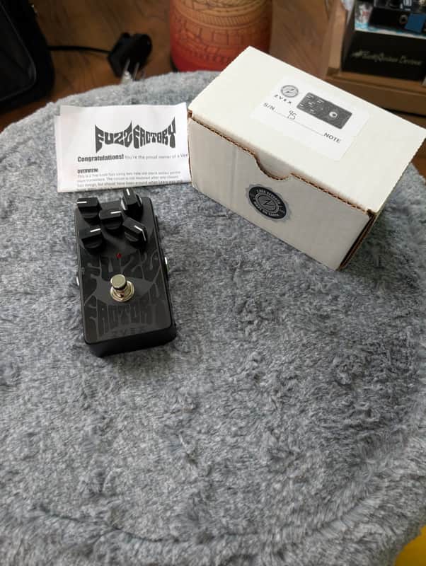 Zvex Vertical Vector Fuzz Factory 2019 - Blacked Out image 1