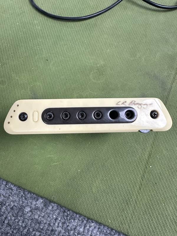 LR Baggs M80 Acoustic Guitar Soundhole Pickup 2010s - White image 1