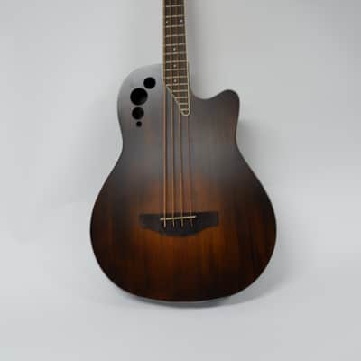 Ovation Applause Elite Acoustic Bass Guitar Mid Depth Vintage Varnish Satin AEB4-7S image 2