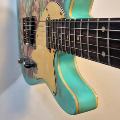 Custom Tele Style guitar,  Nitro, Aged, Alder, double Binding image 2