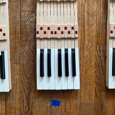 Fender Rhodes REPLACEMENT KEYS, 1 octave (1974) (listing 2 of 7) image 1
