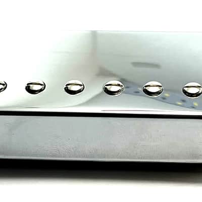 Dragonfire Covered A5 Bucker Bridge Position Dedicated Pickup, AlNiCo Bridge Humbucker ~ Cov. Chrome image 2