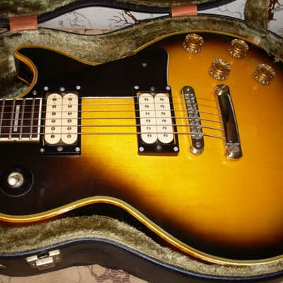 Aria Pro II LC-1000TB 1980, Rare and cool Les Paul Custom! Hard case +Audio sample image 4