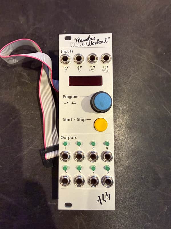 ALM/Busy Circuits ALM017 Pamela's NEW Workout Master Clock & Modulator Eurorack Synth Module 2017 - Present - Silver image 1