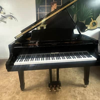 Wurlitzer G-452 Grand Piano – Glossy Black, 5'1" image 1
