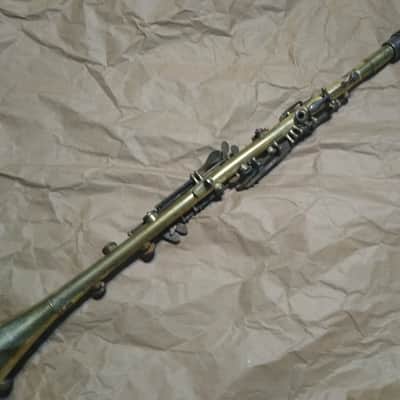 Elkhart Cavalier metal clarinet, USA, Silver-finish, Good Condition image 10