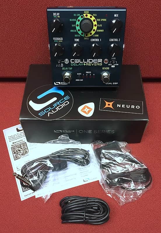 Source Audio SA263 Collider Delay + Reverb 2010s - Blue image 1