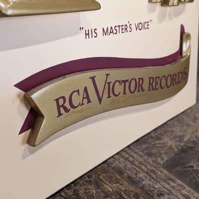 RCA Victor Records Plaster Sign Advertsing Plaque 1950's image 9