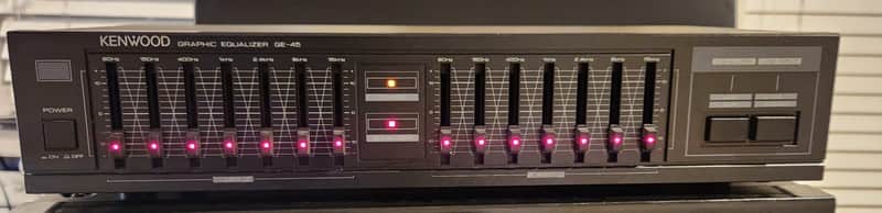Kenwood Vintage Kenwood GE-45 Stereo Graphic Equalizer (1986) 1986 image 1