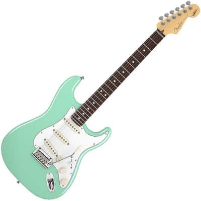 Immagine FENDER - Jeff Beck Stratocaster Rosewood Fingerboard  Surf Green 0119600857 - 2