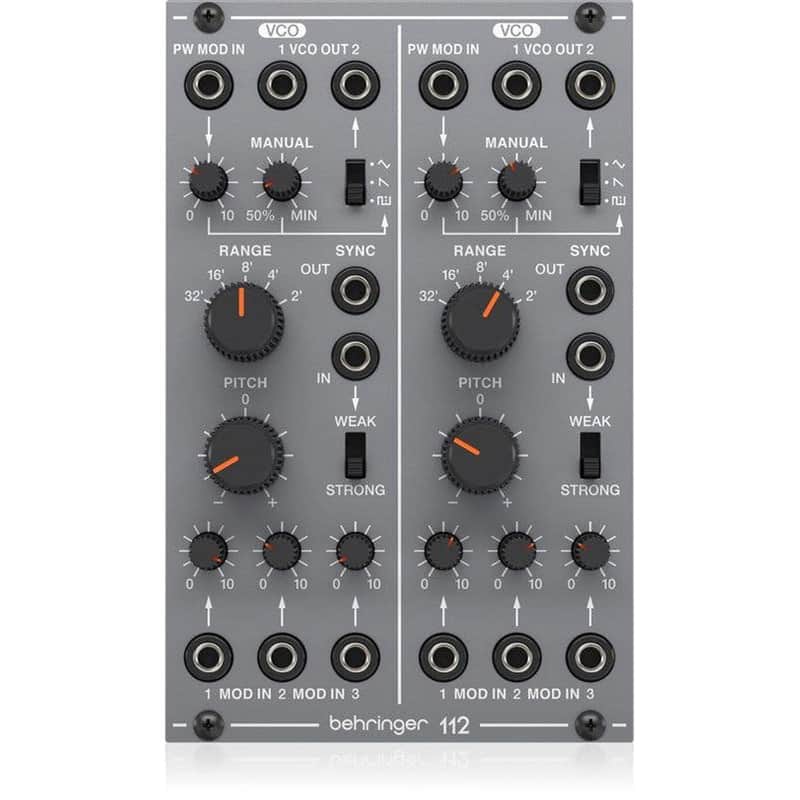 Behringer 112 Legendary Analog Dual VCO Module for Eurorack image 1