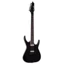 Dean Exile X Electric Guitar, Floyd Rose, Black Satin, EXILEX F BKS