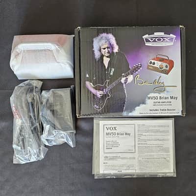 Vox Brian May Signature MV50 50-Watt Guitar Amp Head 2023 - Red image 10