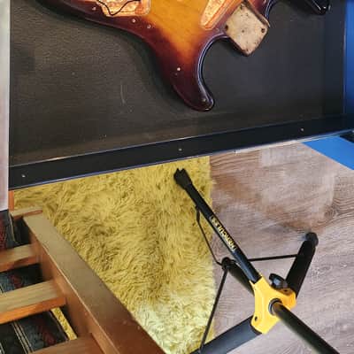 Warmoth Sunburst Stratocaster Guitar Body * Relic * with 2 Point Tremolo Bridge Included image 14