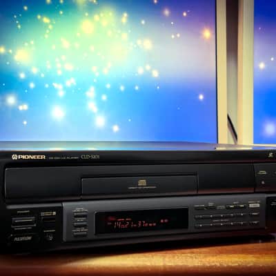 Pioneer CLD-S201 🌈RaRe🌈 Vintage Laserdisc Player Deck image 3