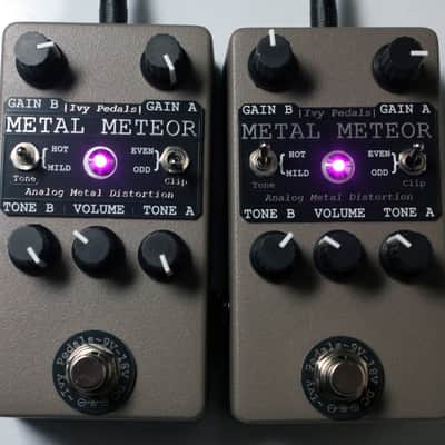 Ivy Pedals Metal Meteor analog metal distortion - Vintage Brown 2026 image 5