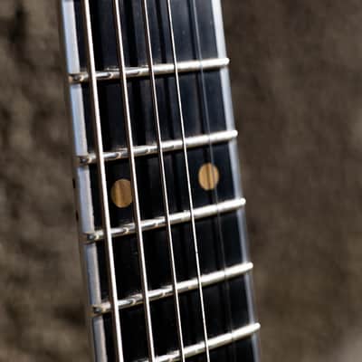 Gletty Guitars ALU-SG MKIV LUCITE 2024 - Acrylic Light aged image 3