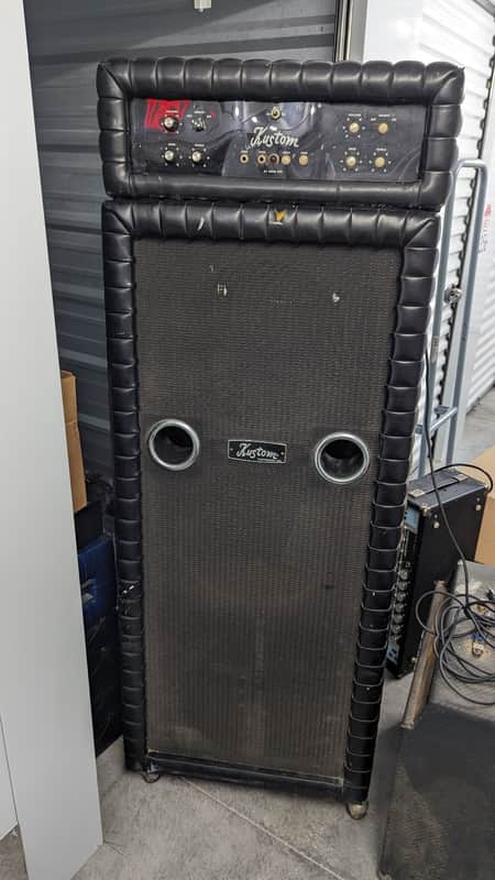 Vintage 1960s/1970s Kustom 3x15" Unloaded Cabinet image 1