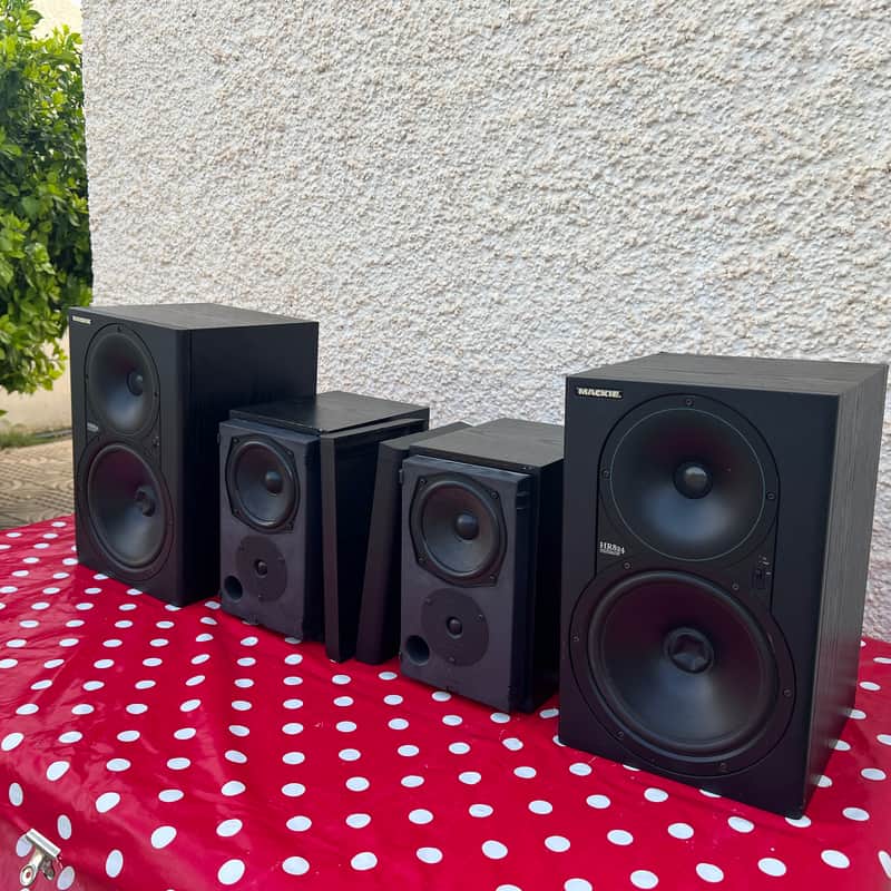 1997-2007 Mackie HR 824 Mk 1 Black teak finish