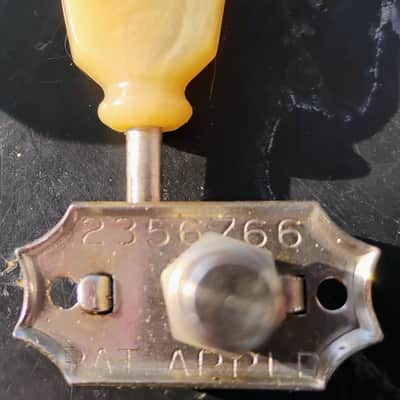 Gibson N.O.S 1952 Gibson Kluson "No Line" Tuner Set, Original Tips! Les Paul Goldtop Standard Burst 1952 image 8