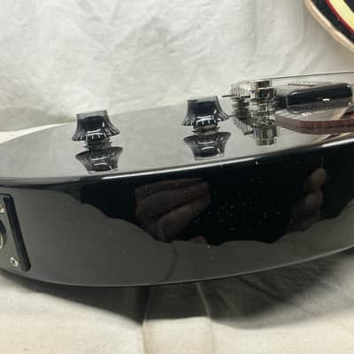 Epiphone Les Paul Junior LP Jr DC Double Cut doublecut Guitar - Ebony image 10